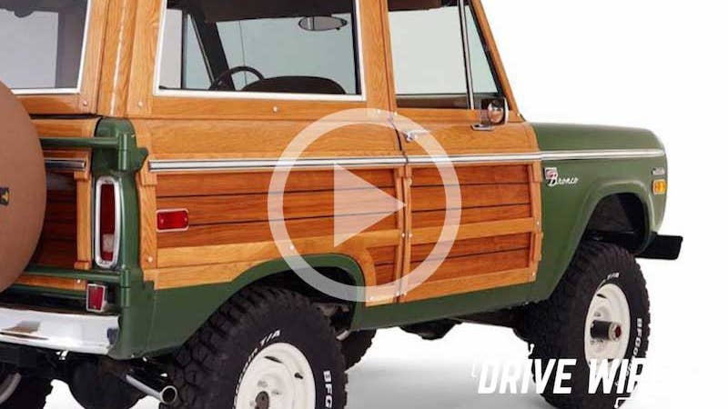 Drive Wire: The Classic Ford Bronco Is Back