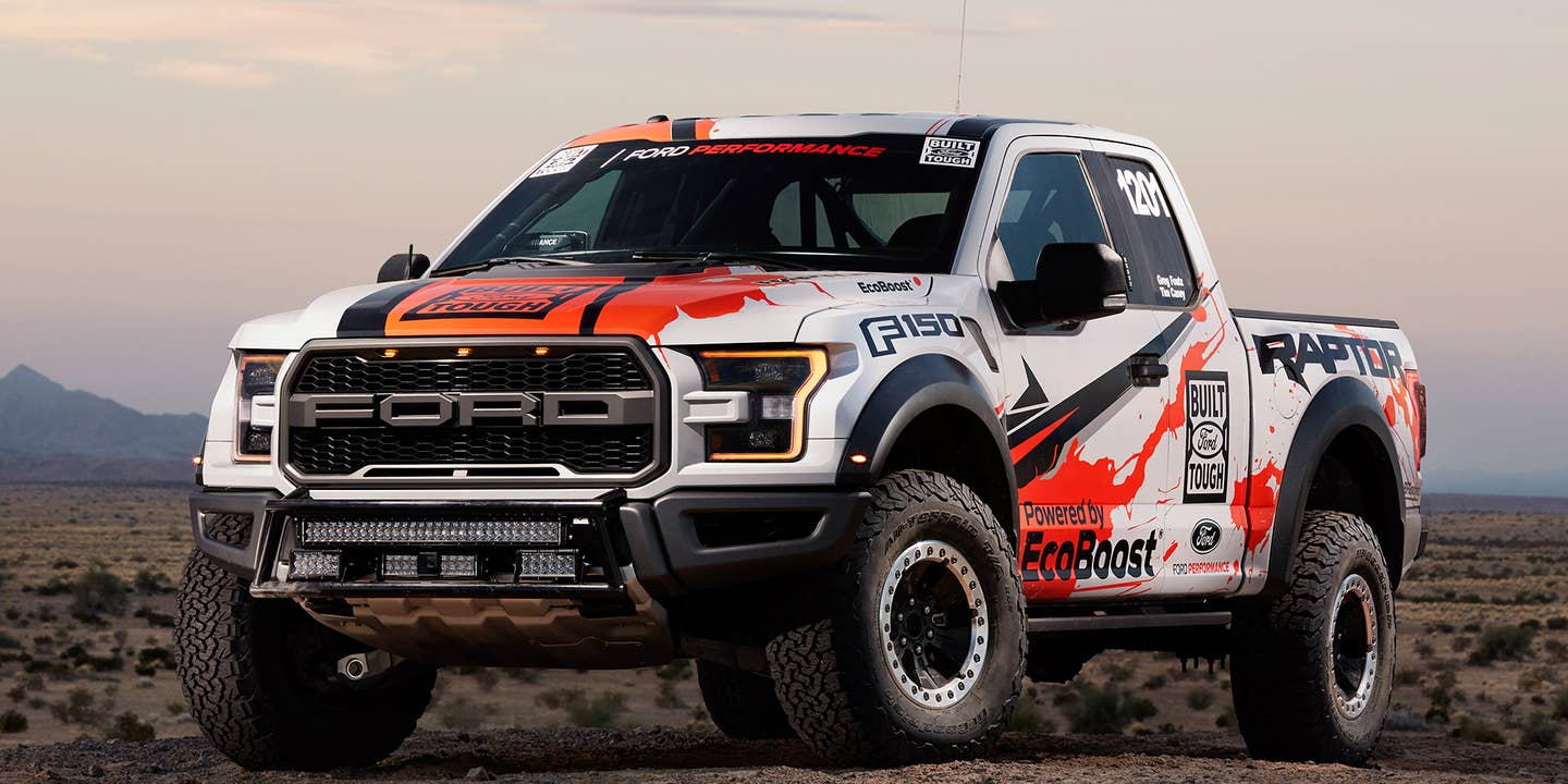 Ford Will Run a (Nearly) Stock F-150 Raptor in the Baja 1000