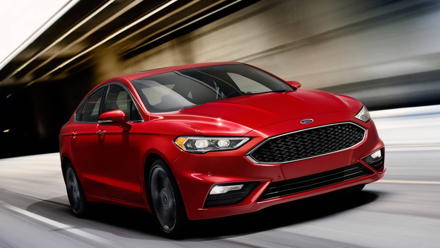 The 2017 Ford Fusion Sport Is Actually Kind of Badass