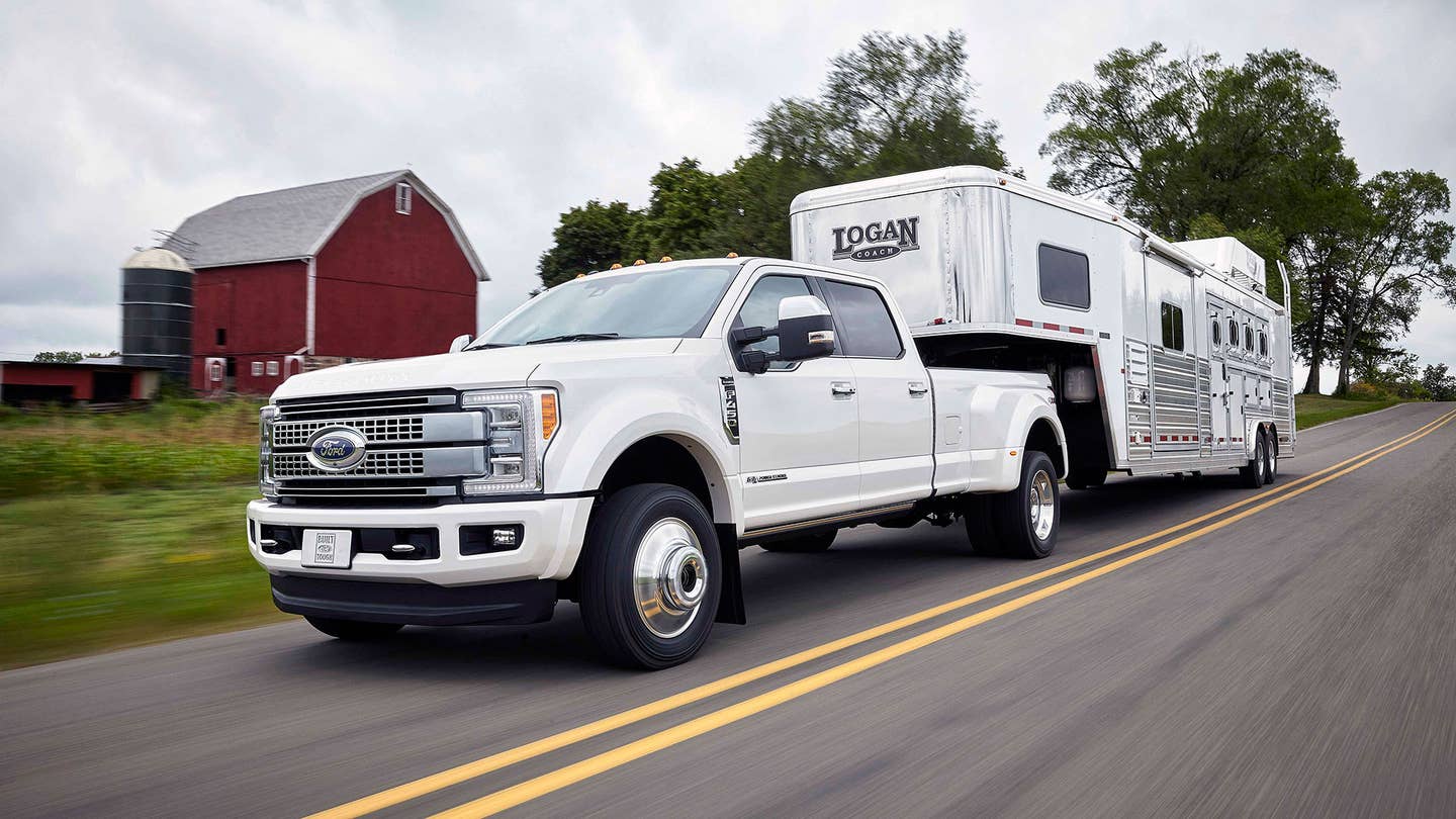 5 Crazy Things the 2017 Ford F-Series Super Duty Can Tow