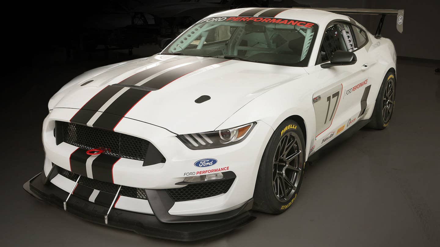 The Ford Shelby FP350S Mustang Is the Blue Oval’s Newest Factory-Built Race Car