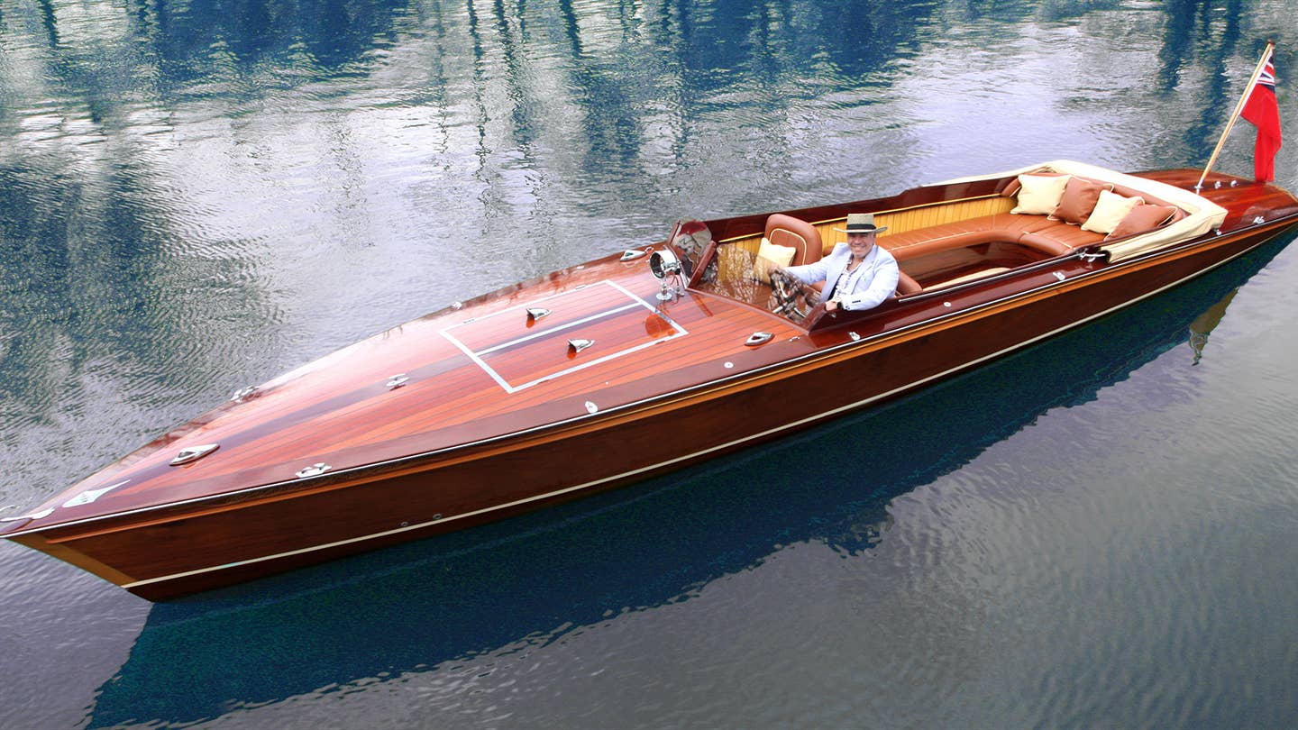 McLaren’s Design Boss Just Built the World’s Most Beautiful Powerboat