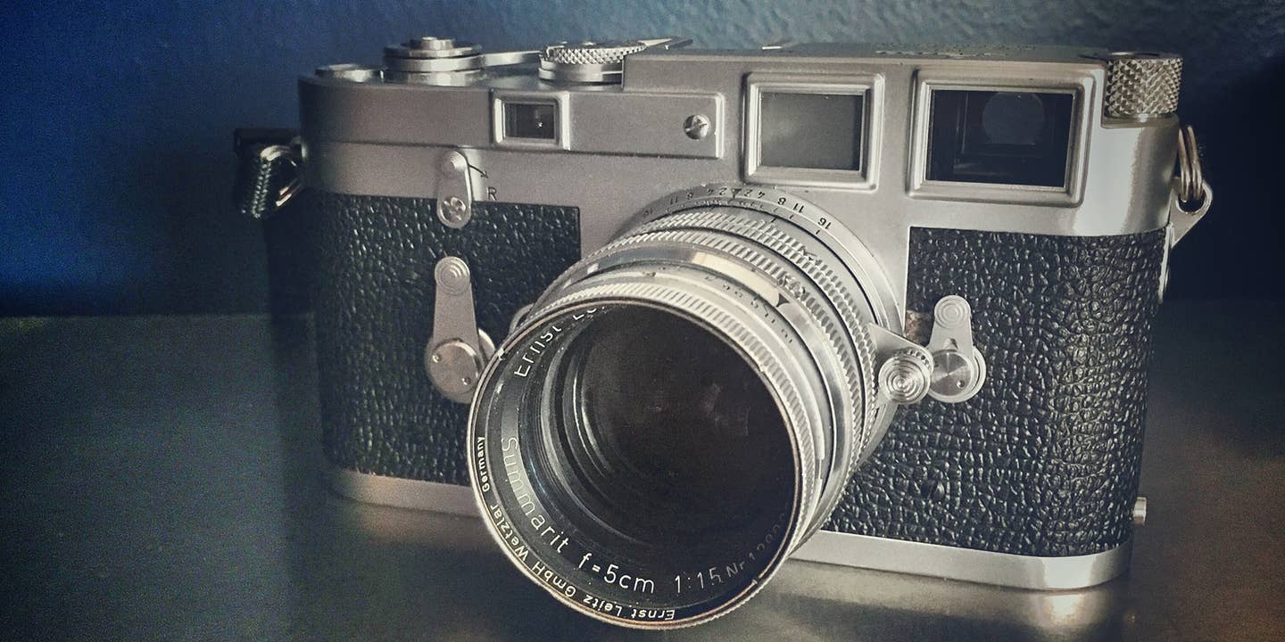 Optional Accessories: Cantle’s 1955 Leica M3