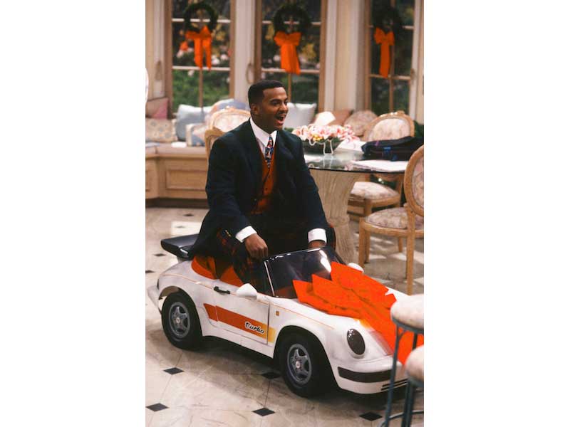 Please, Look at Carlton from Fresh Prince Driving a Porsche 911 Turbo