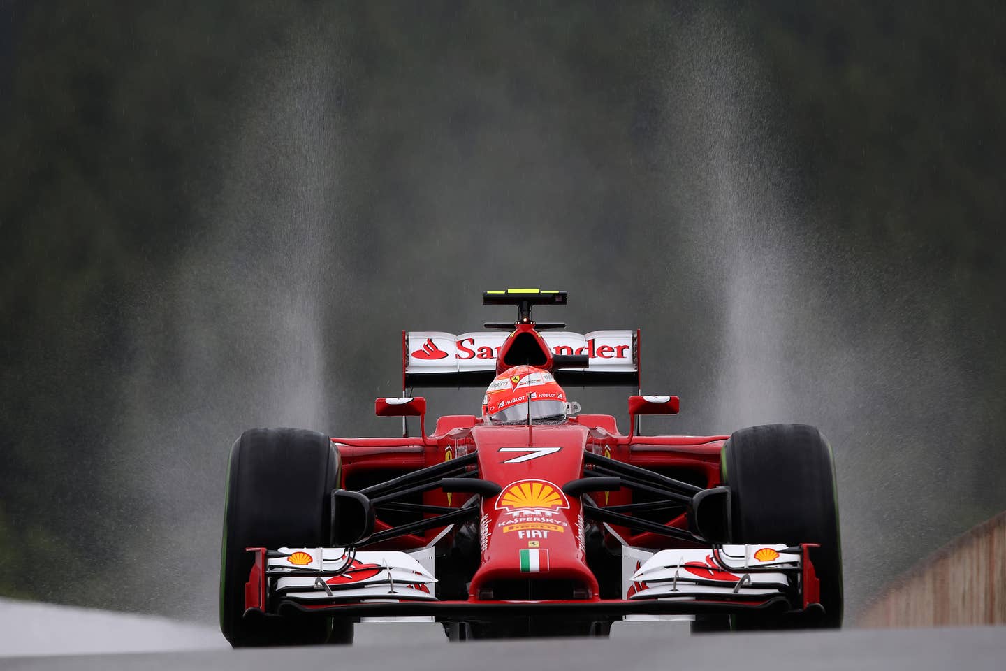 F1 Officials Suspend Racing After Scary Incident Involving Kimi Räikkönen