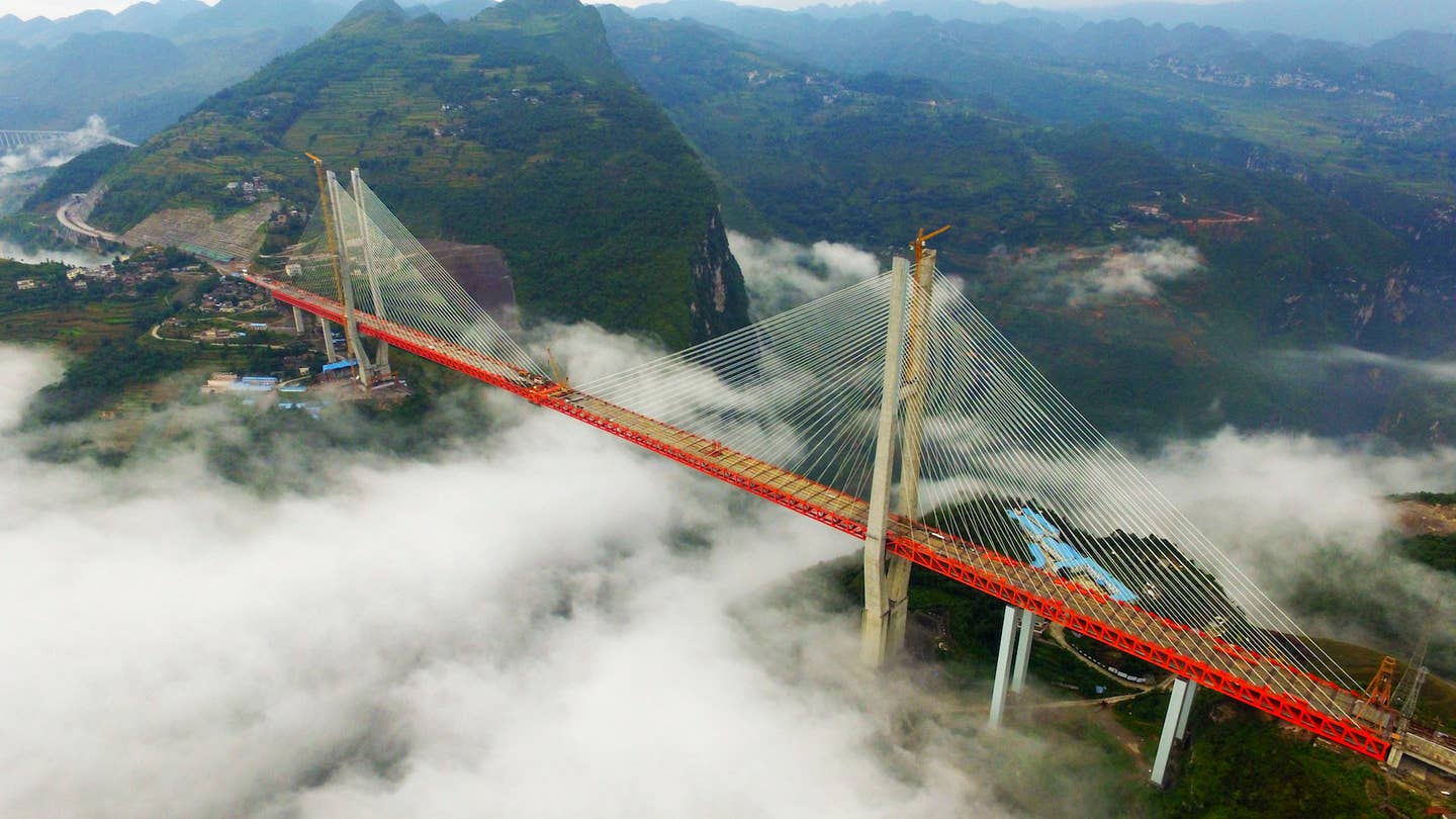 World’s Highest Bridge Now Open For Business
