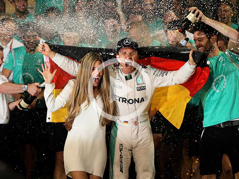 Drive Wire: Nico Rosberg Snags 2016 F1 World Championship
