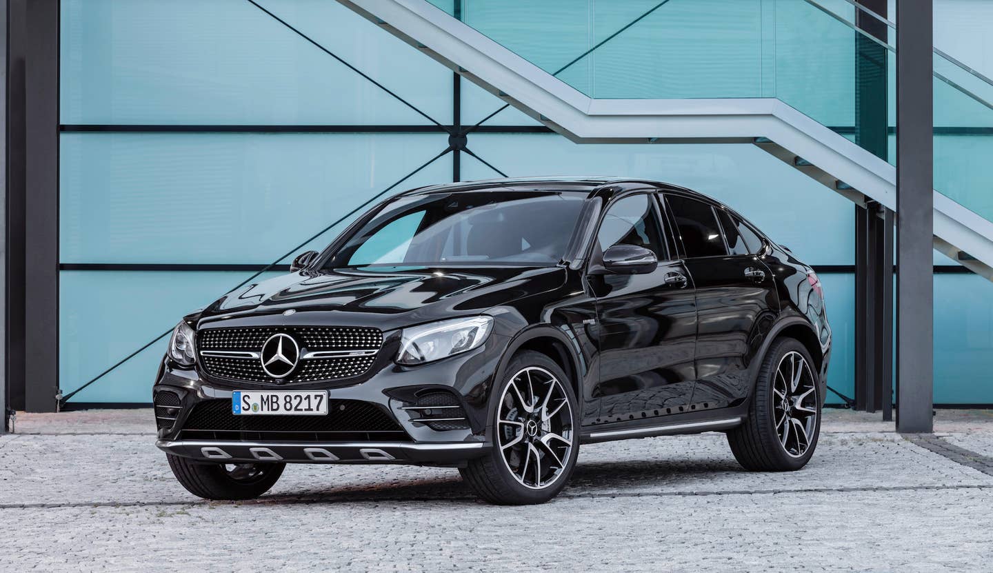 The Mercedes-AMG GLC43 Coupe Is Yet Another Sporty Benz Crossover