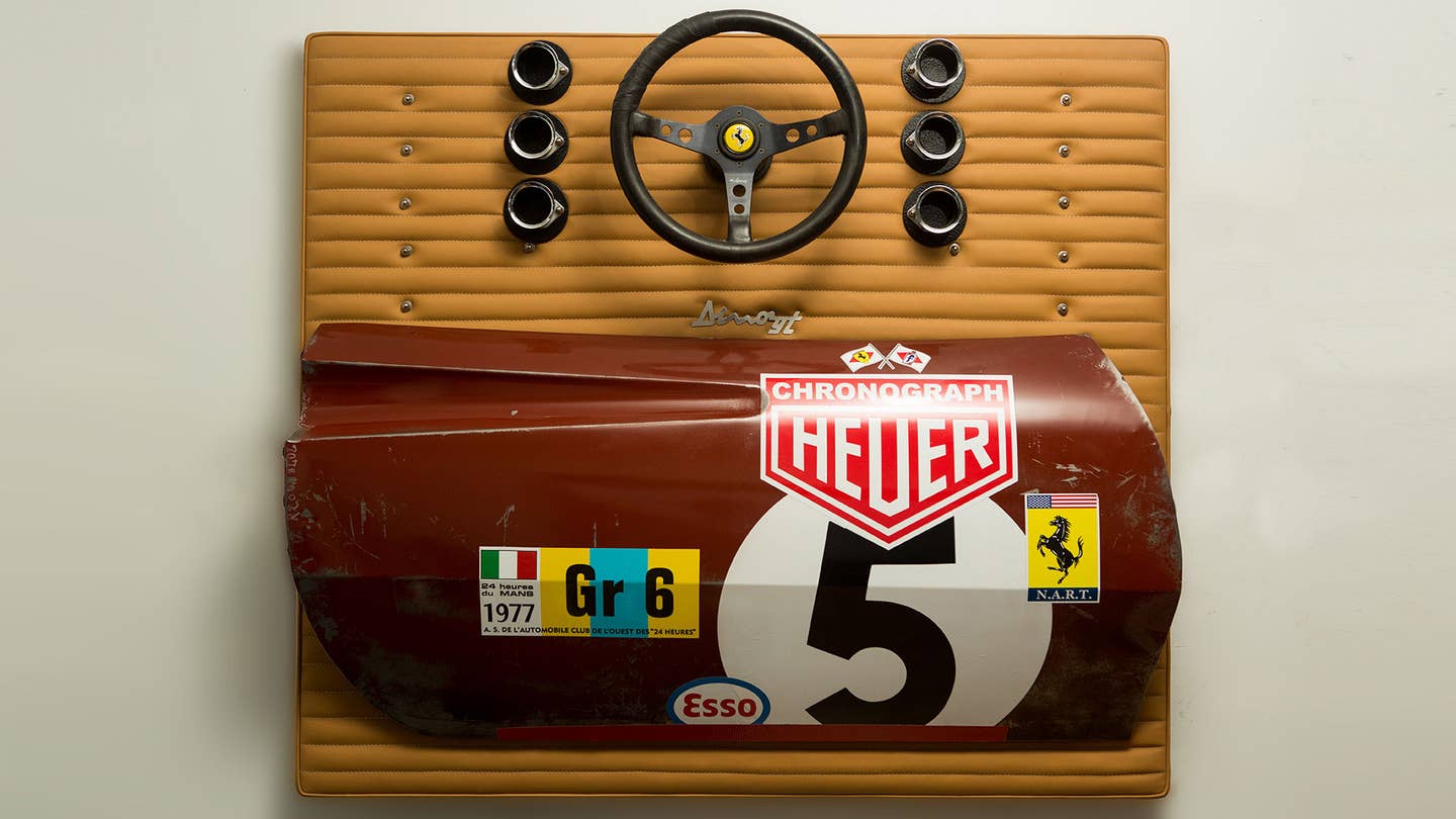This Man Turns Vintage Ferrari Parts Into Art