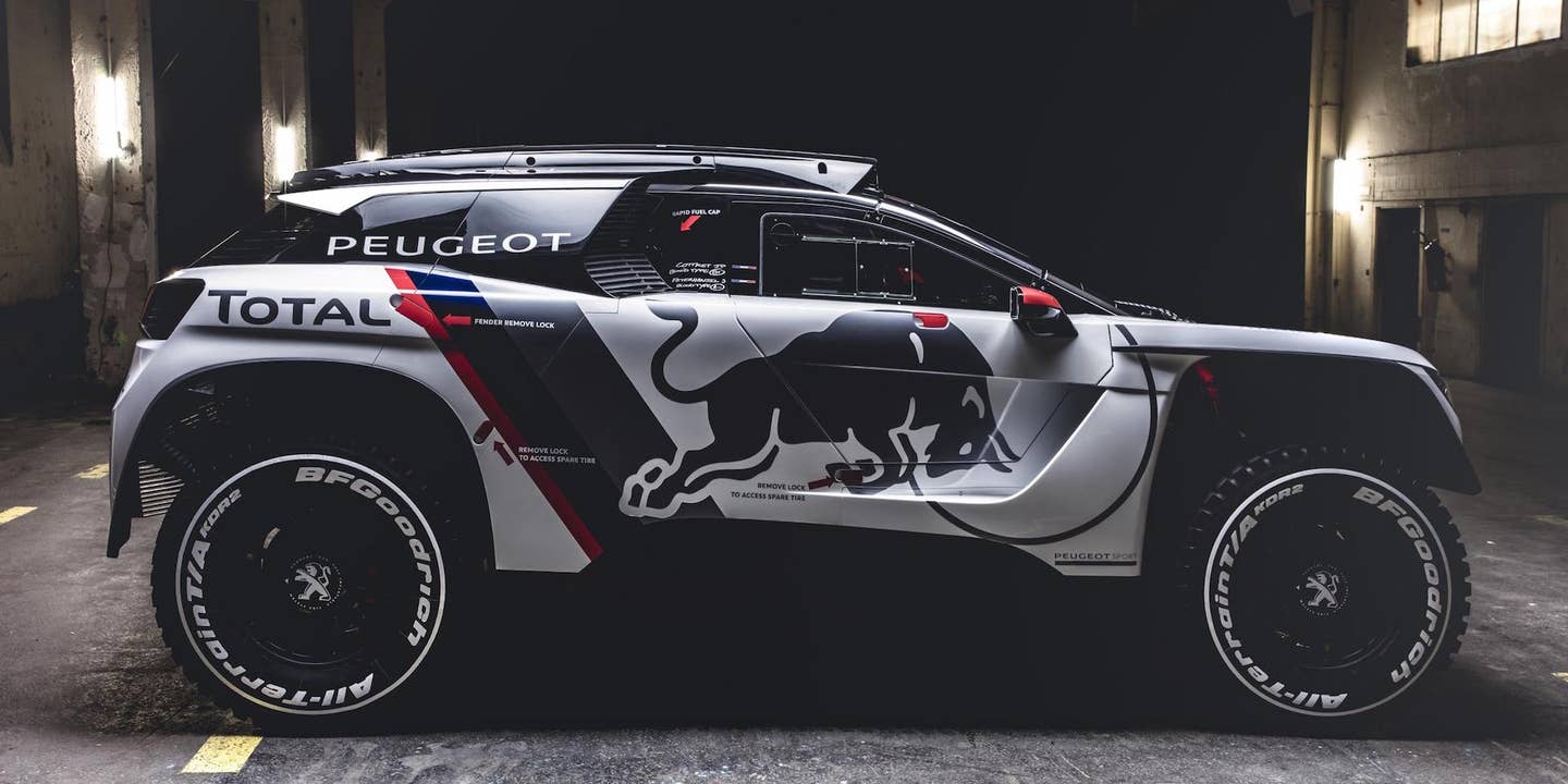 Peugeot’s New 3008 Dakar Race Truck Takes No Prisoners