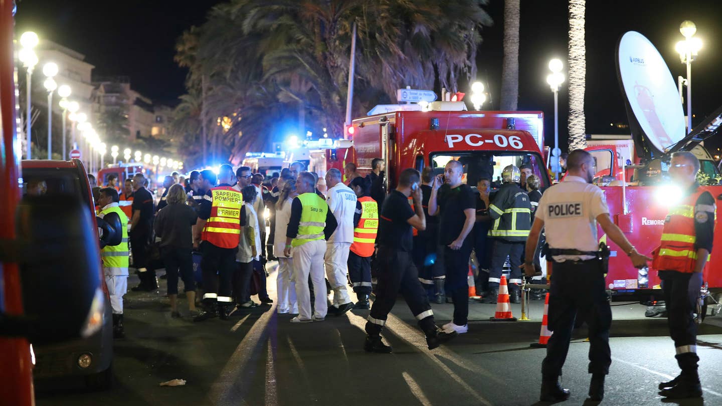 Man Drives Grenade-Filled Truck Into French Crowd, At Least 77 Dead