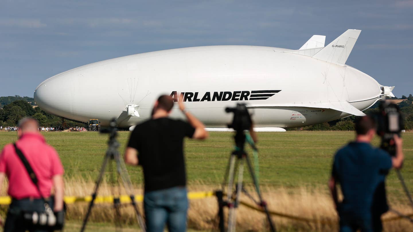 Giant Ass-Shaped Aircraft Takes Flight