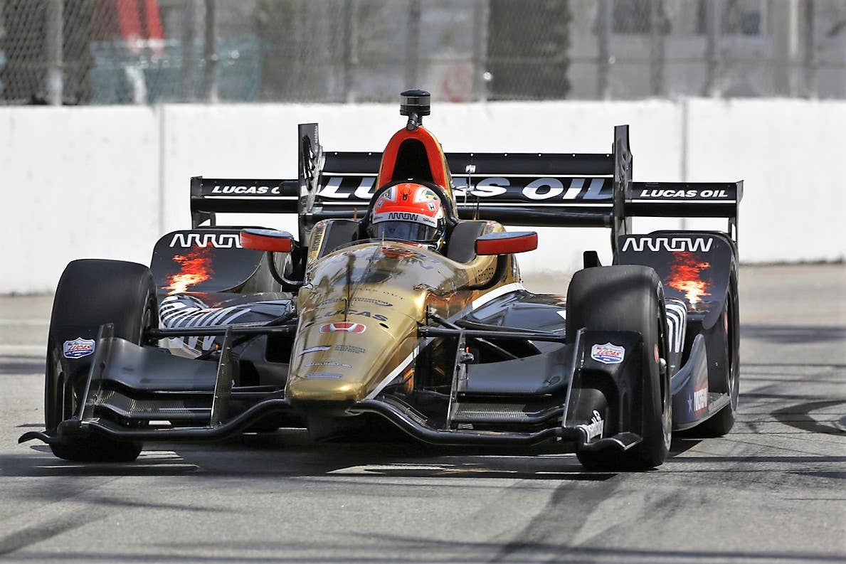 Hinch and Honda On Top Of Indy Qualifying