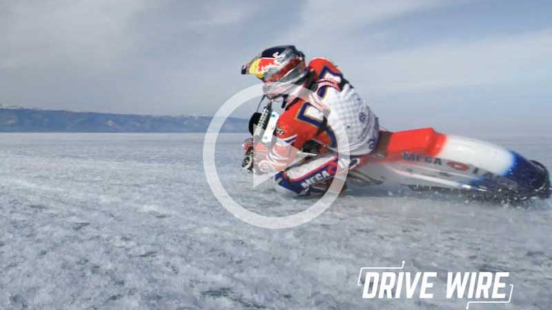 Drive Wire: Watch Daniil Ivanov Crush The Ice On This Frozen Lake