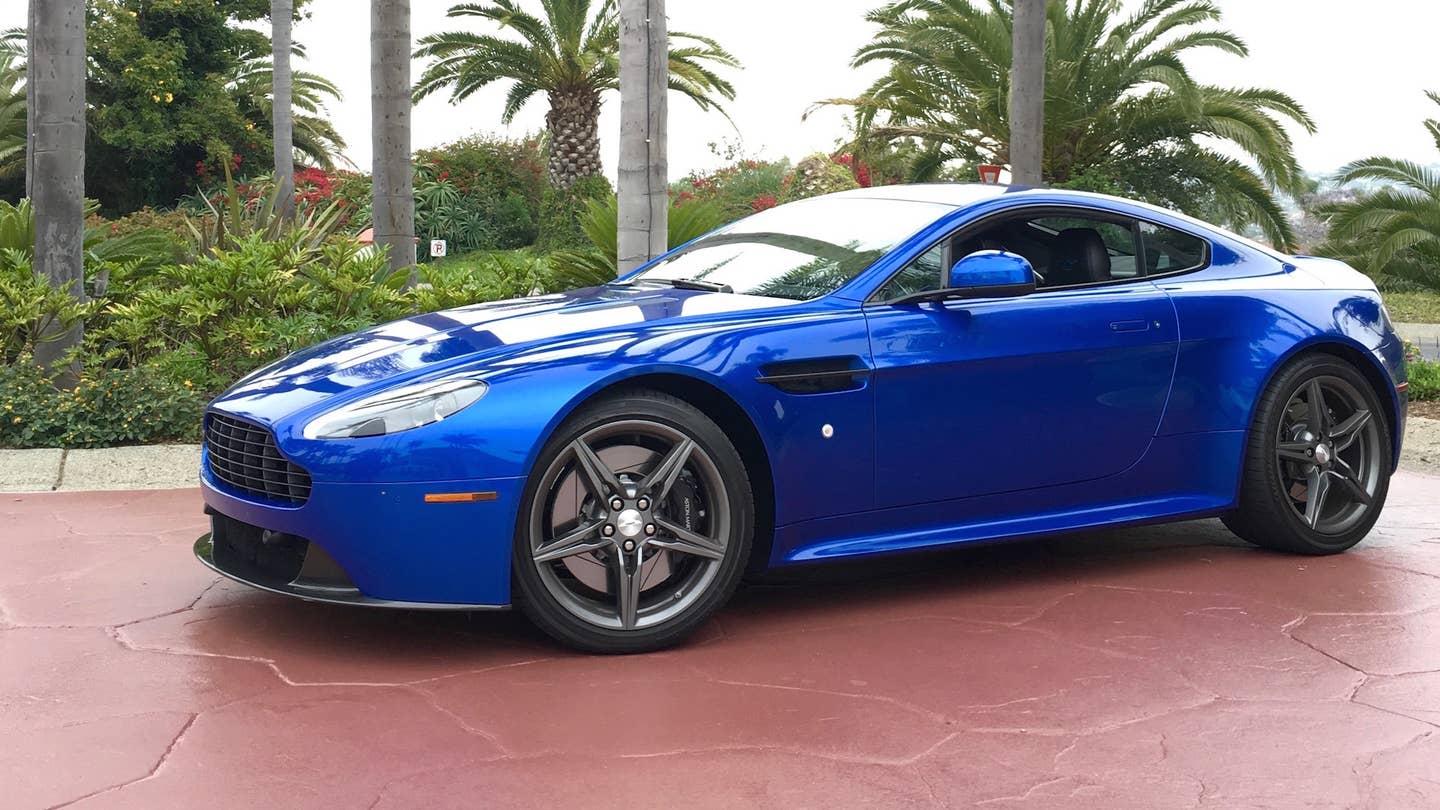 An Aston Martin Vantage With a Manual Is a Delightful Anachronism