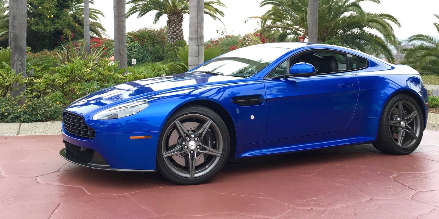 An Aston Martin Vantage With a Manual Is a Delightful Anachronism