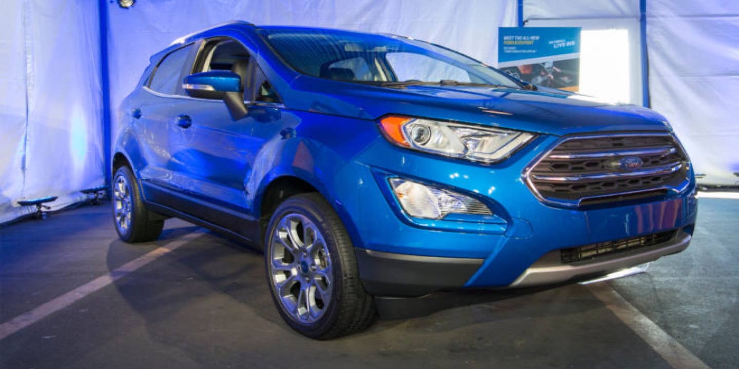 Ford Unveils 2018 EcoSport Model for LA Auto Show