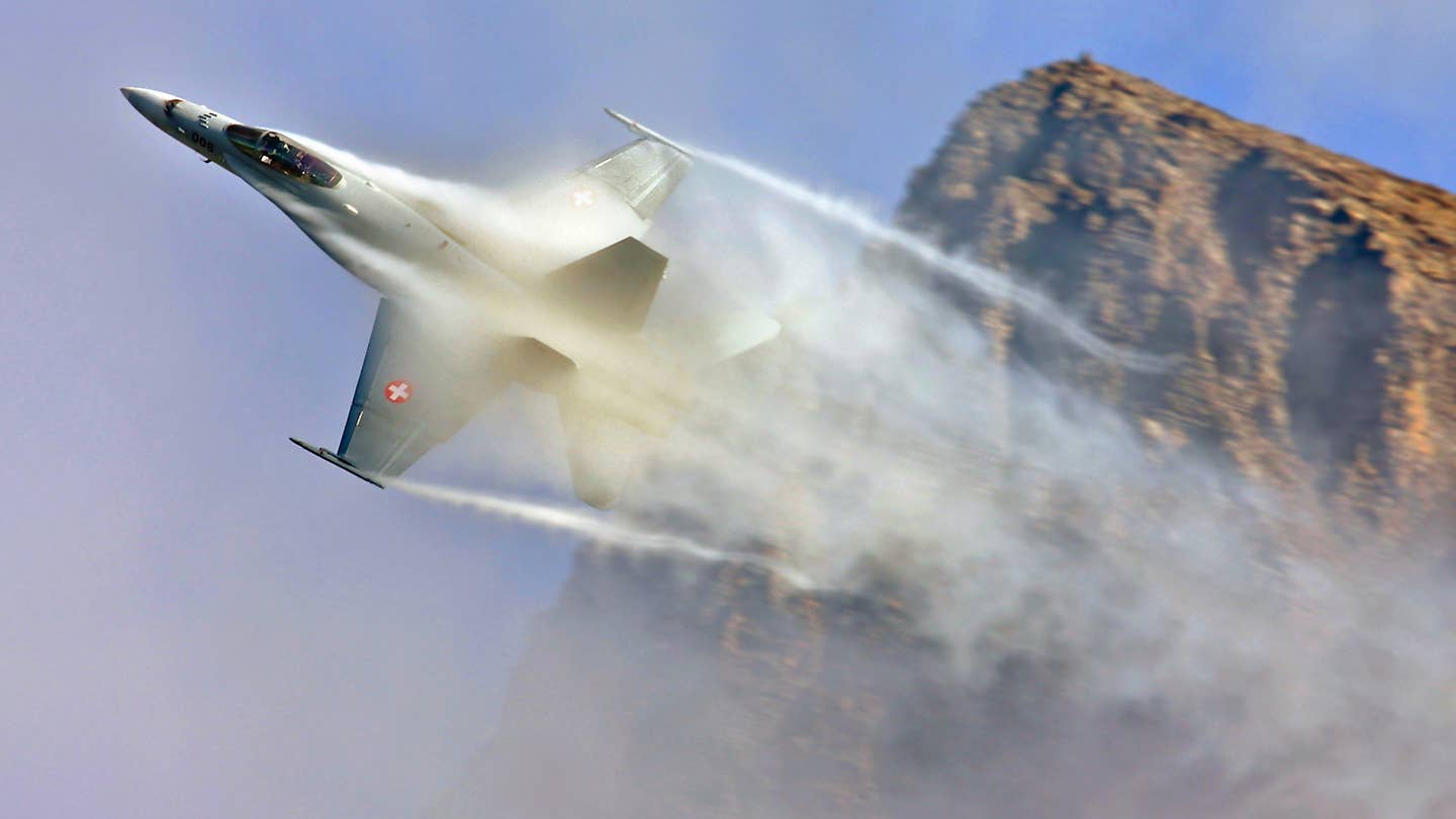 Look At These Stunning Photos From Axalp, Switzerland’s Mountaintop Military Air Show