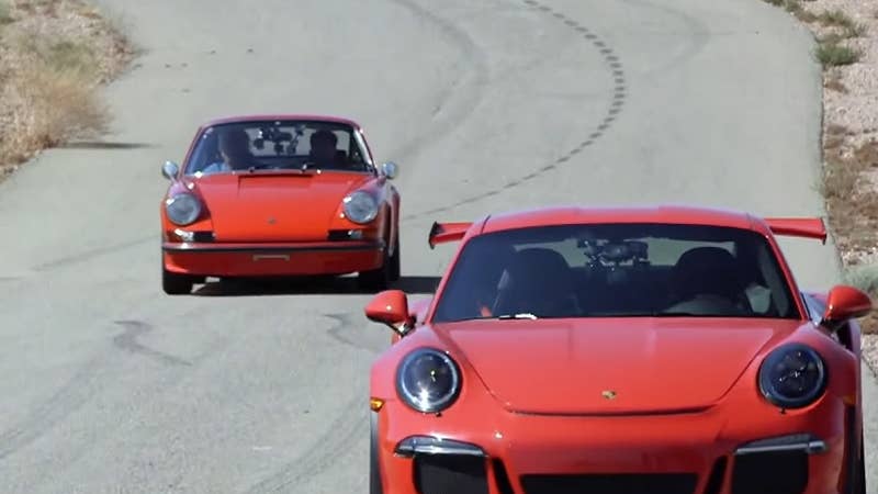 Jay Leno and Patrick Dempsey Sample Porsche’s RS Flavors