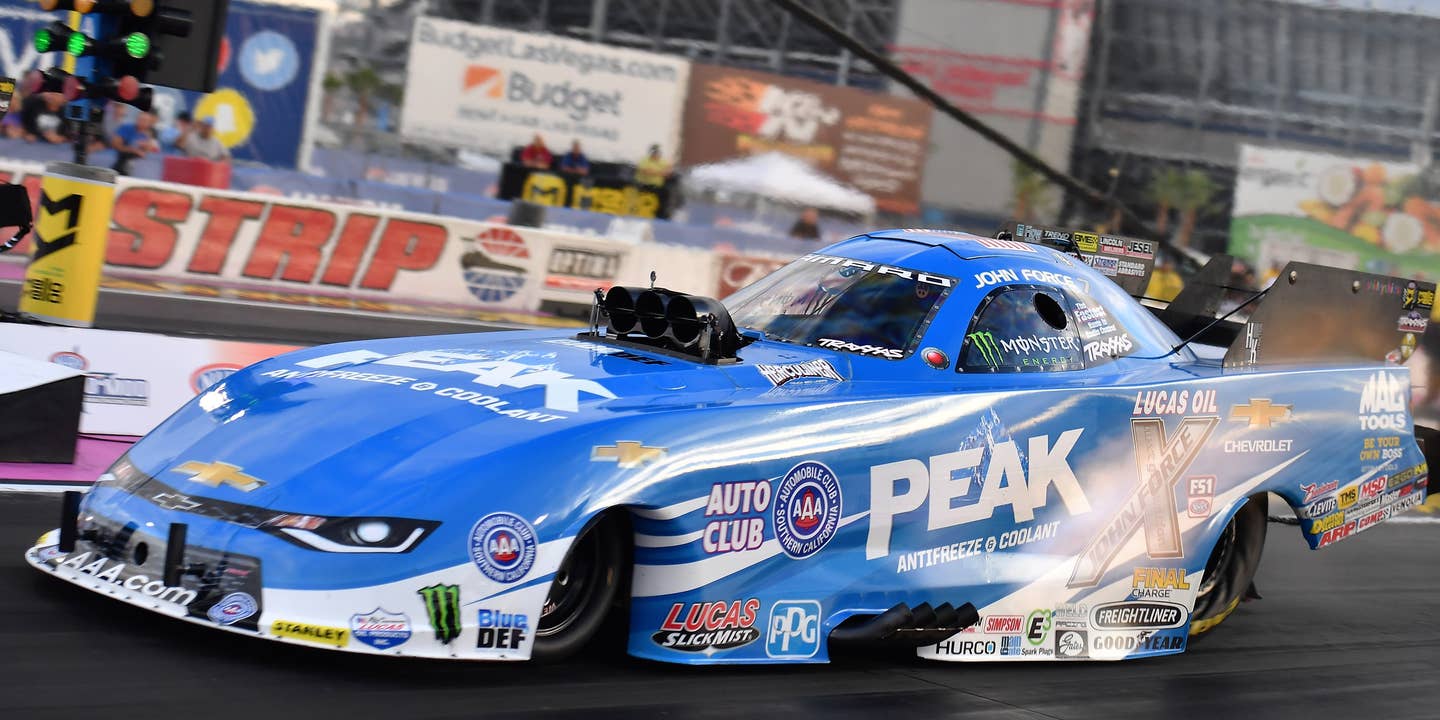 At 67, John Force Goes Nearly 332 mph, a New Track Record