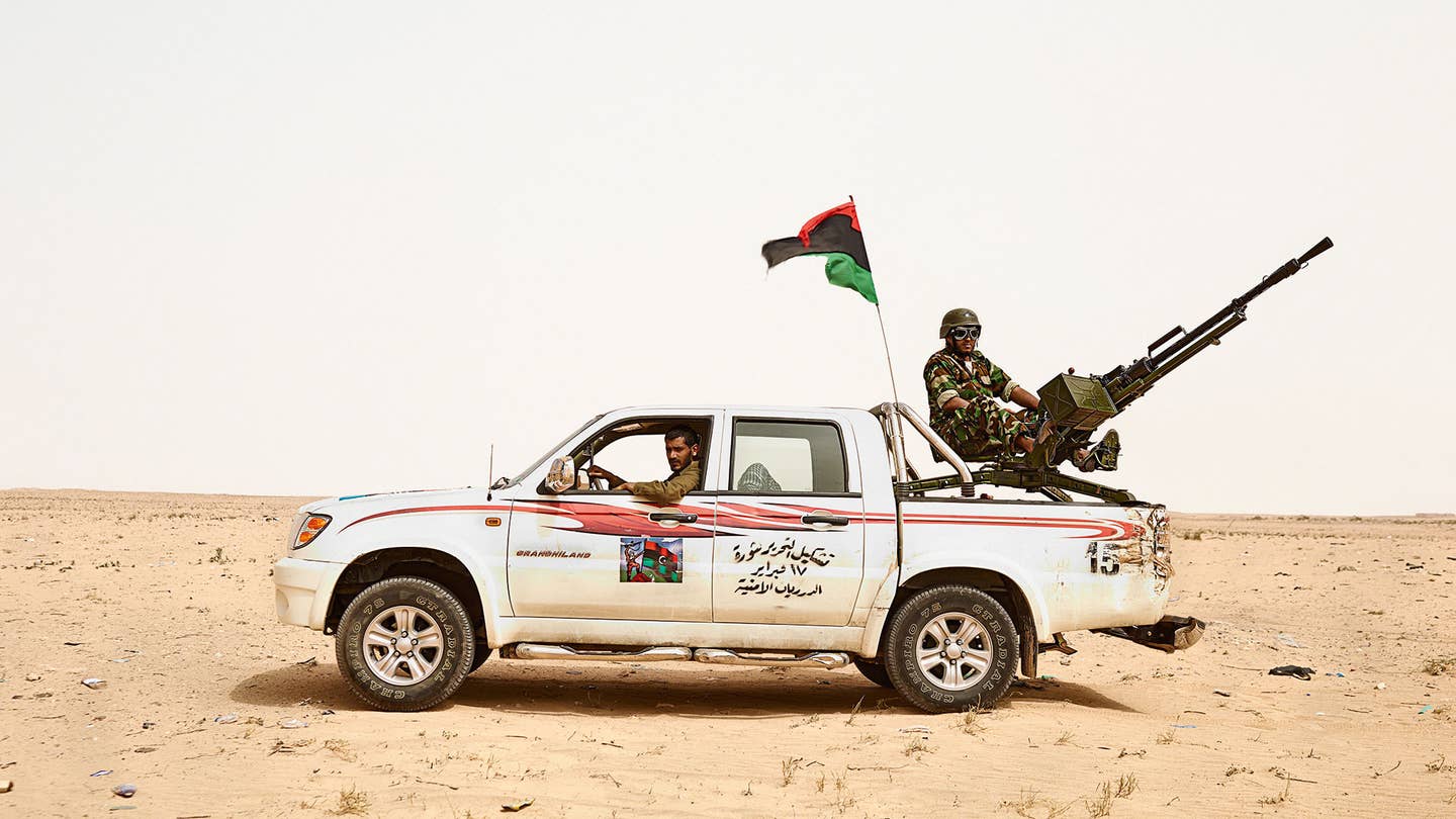 Battle Trucks of the Libyan Insurgency