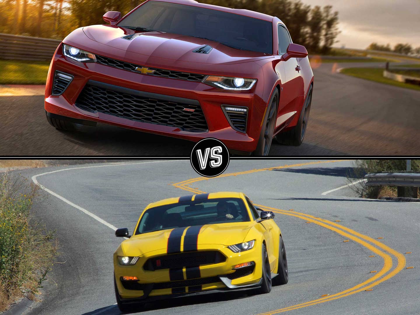 2. Chevrolet Camaro vs. Ford Mustang