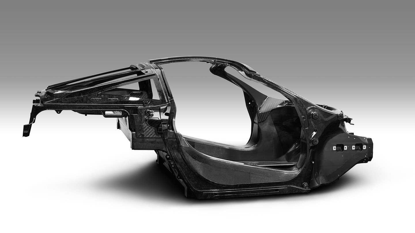 This Is the High-Tech Skeleton of McLaren’s Next Supercar