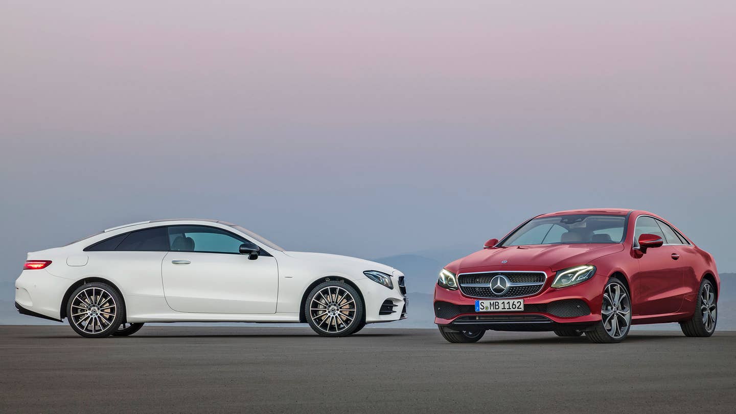 The New Mercedes-Benz E-Class Coupe Is a Boulevard Cruiser for Boulevardiers