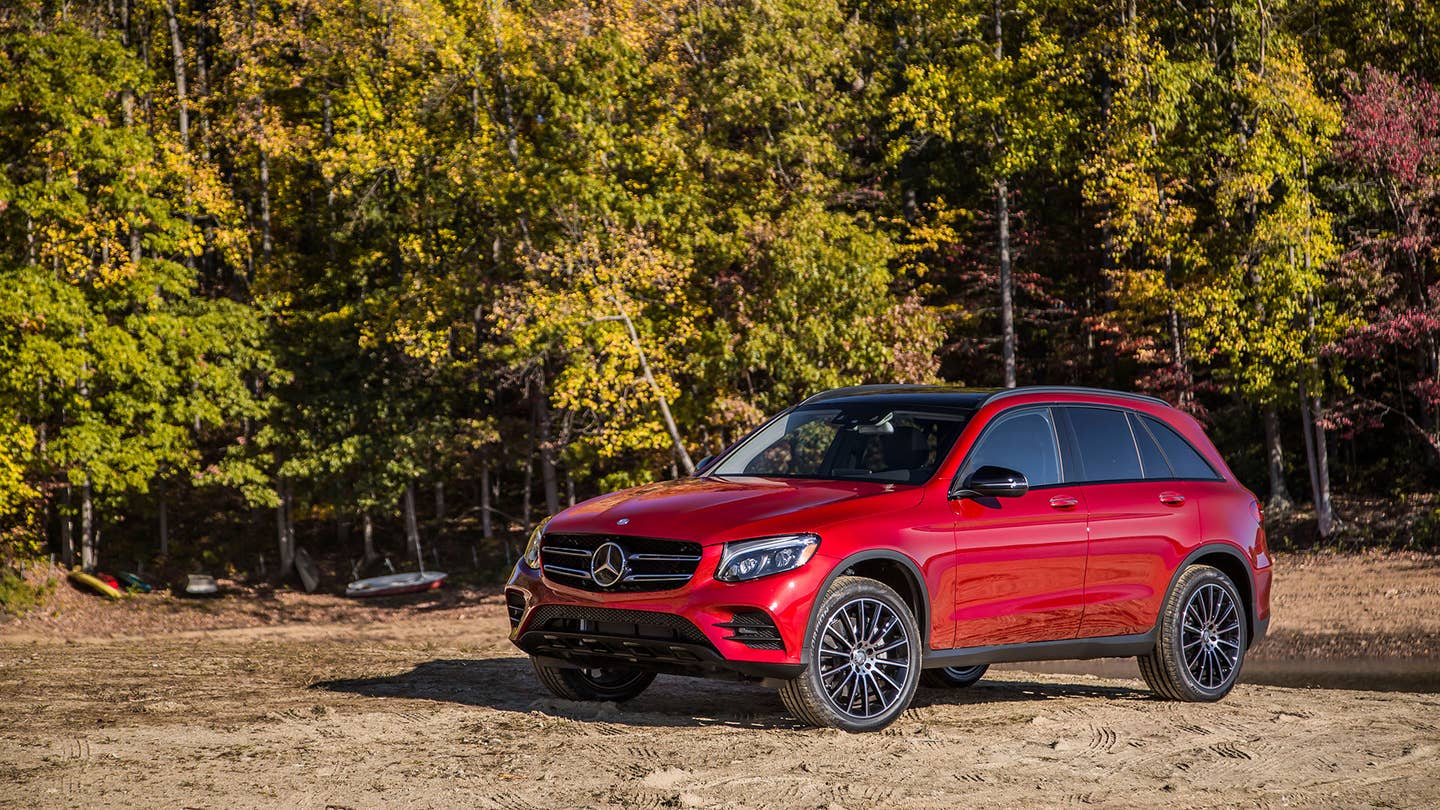 The Mercedes-Benz GLC Is Actually Pretty Good Off-Road