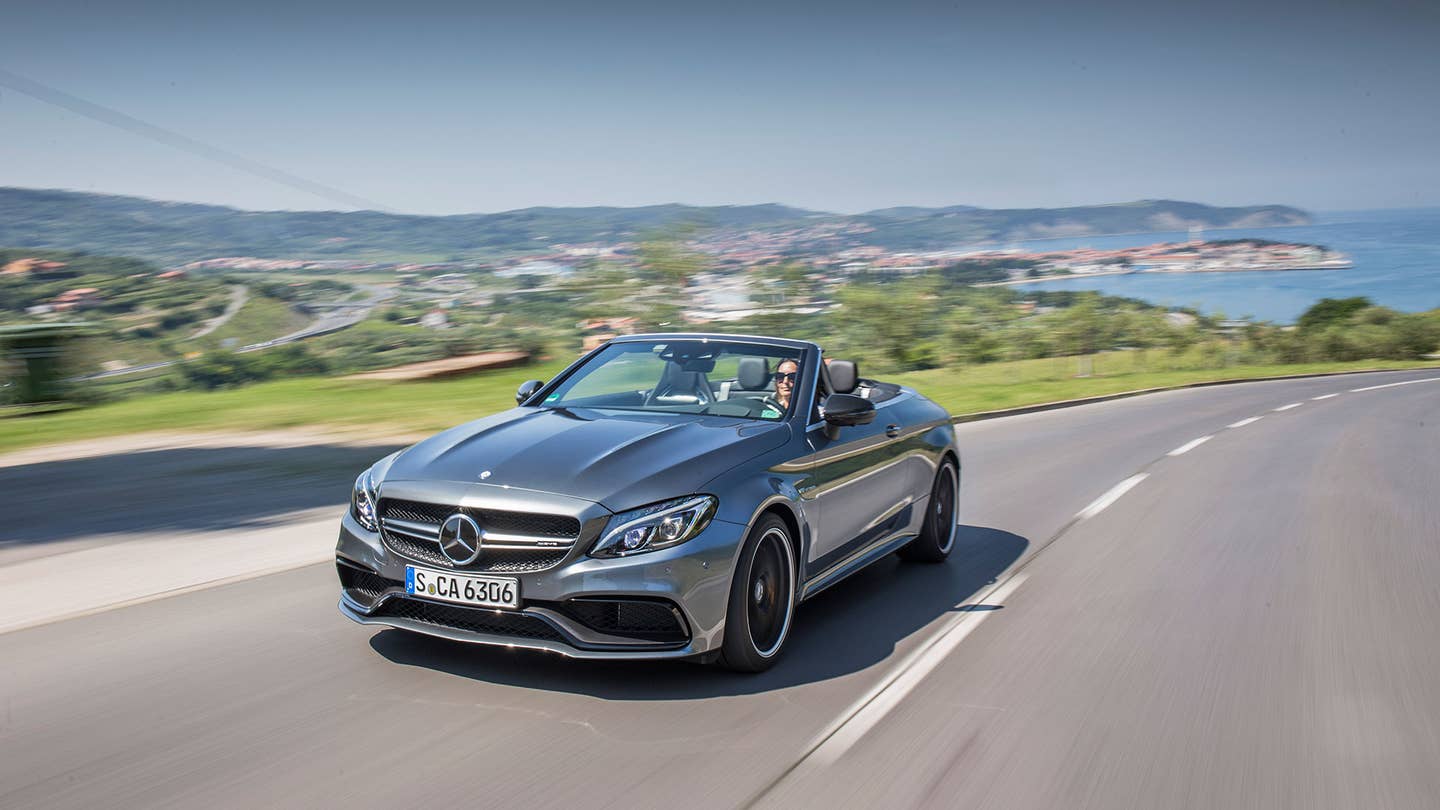Mercedes C300 Cabriolet and Mercedes-AMG C63 S Cabriolet First Drive