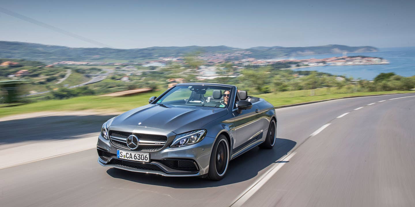 Mercedes C300 Cabriolet and Mercedes-AMG C63 S Cabriolet First Drive