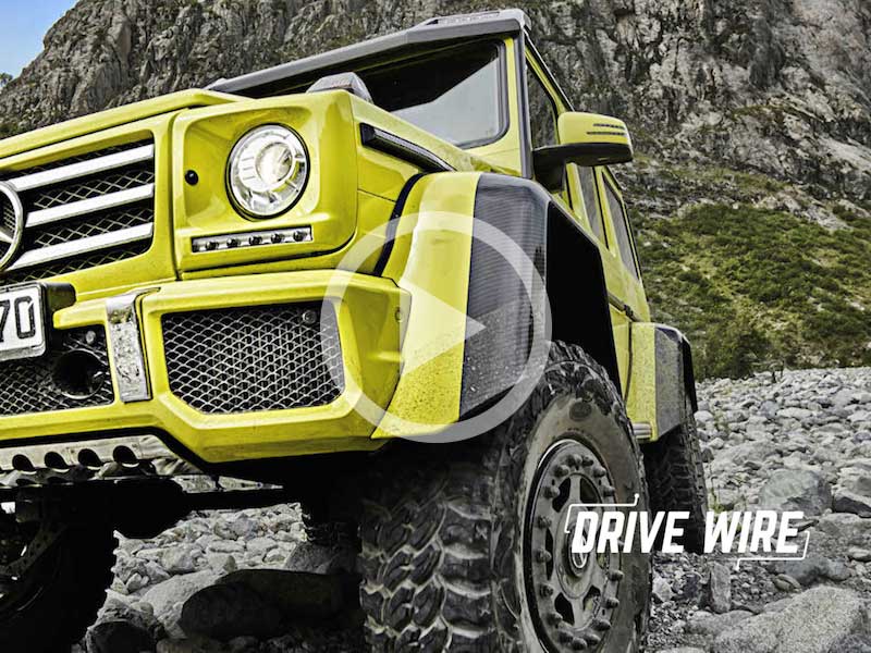 Drive Wire: Mercedes May Bring The G500 4X4 To The States
