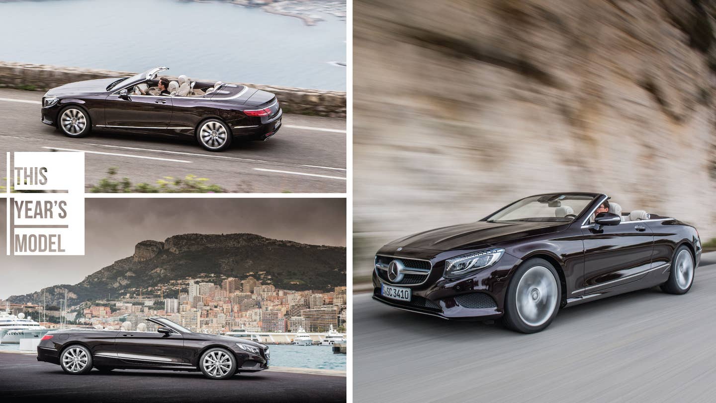 The Mercedes S550 Cabriolet Is the Ultimate Yacht Rocker