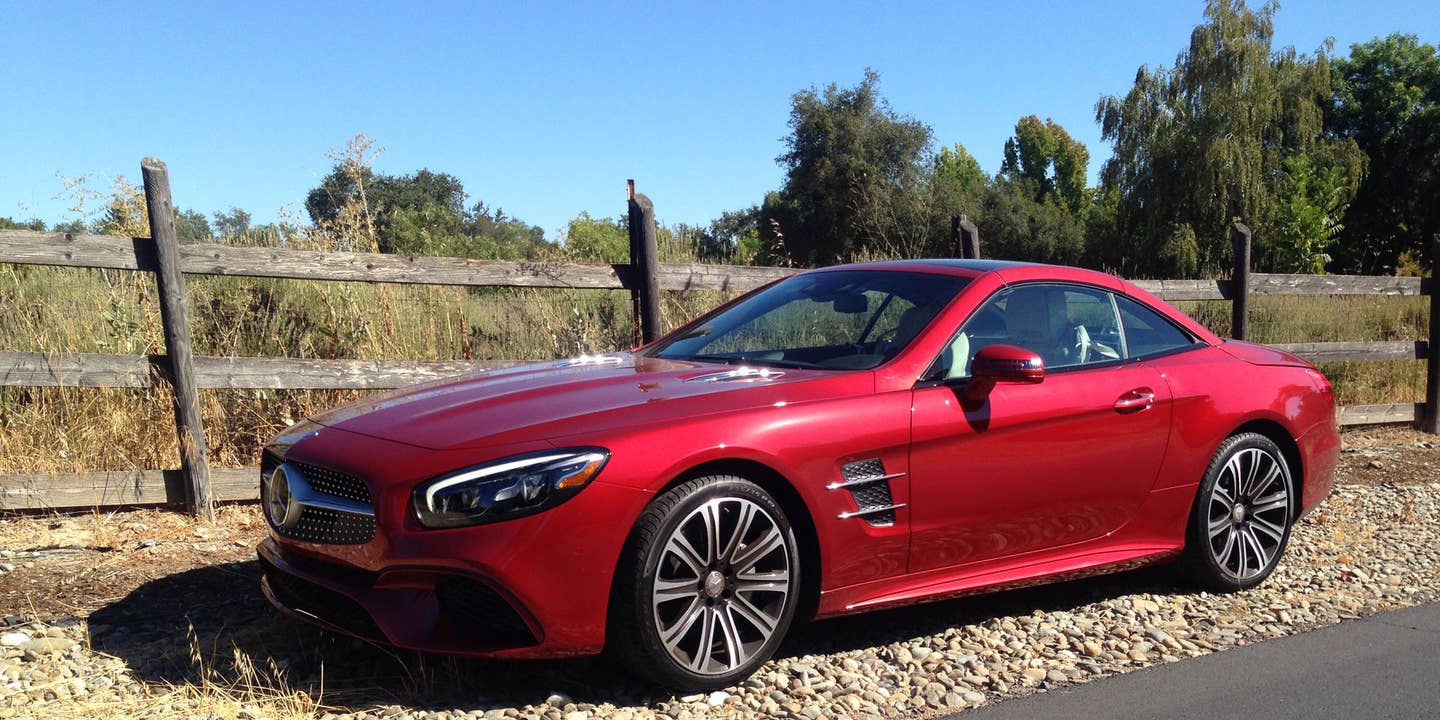 Hitting the Road in the New Mercedes-Benz SL450