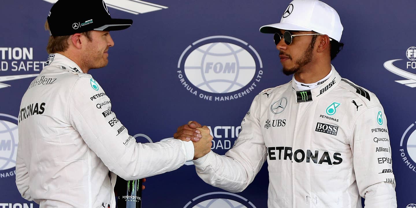 Hamilton Takes F1 Pole In Mexico, Rosberg P2