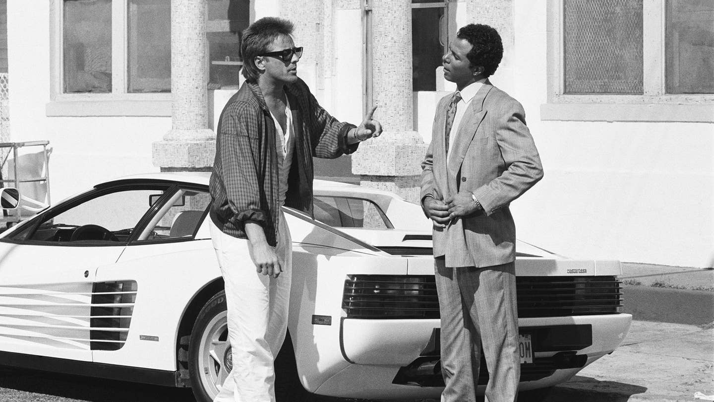 Sonny Crockett’s 1986 Ferrari Testarossa From Miami Vice Is For Sale