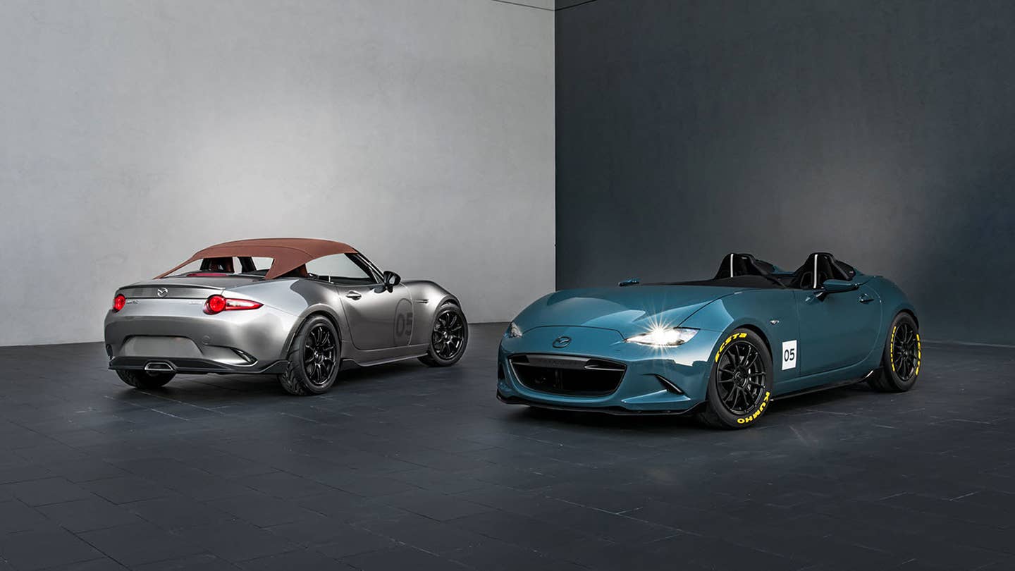 Mazda Miata Speedster and Spyder Concepts Are the Best Things at SEMA
