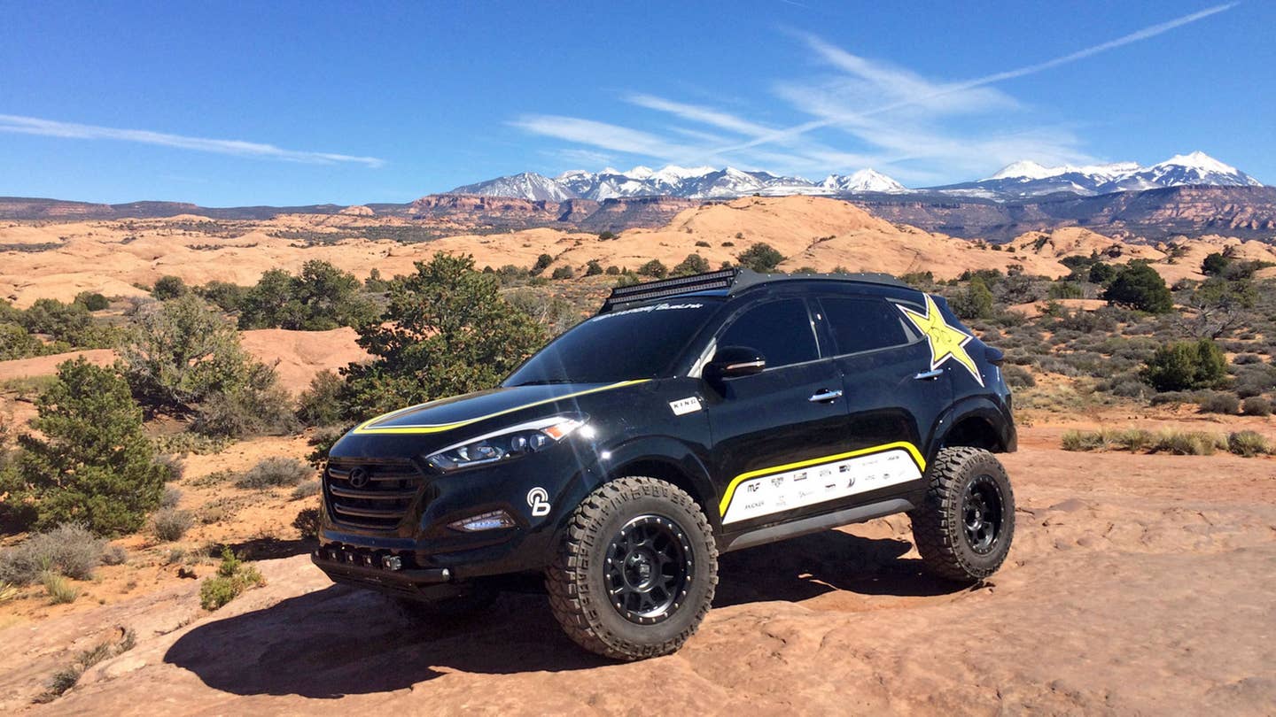Attacking Moab in an Off-Road Hyundai Tucson