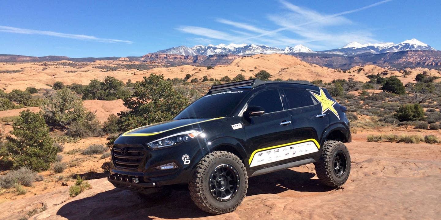 Attacking Moab in an Off-Road Hyundai Tucson
