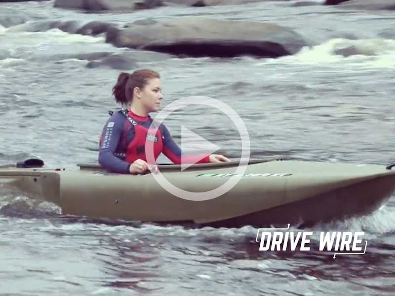 Drive Wire: The Perfectly Lazy Way To Kayak