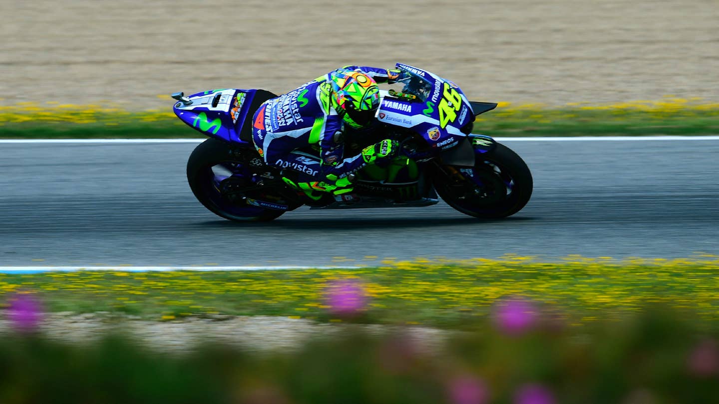 Rossi Owns at Spanish MotoGP