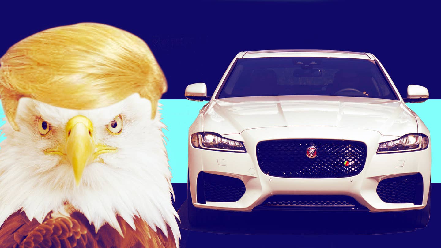 Driving a Jaguar in Trump’s America