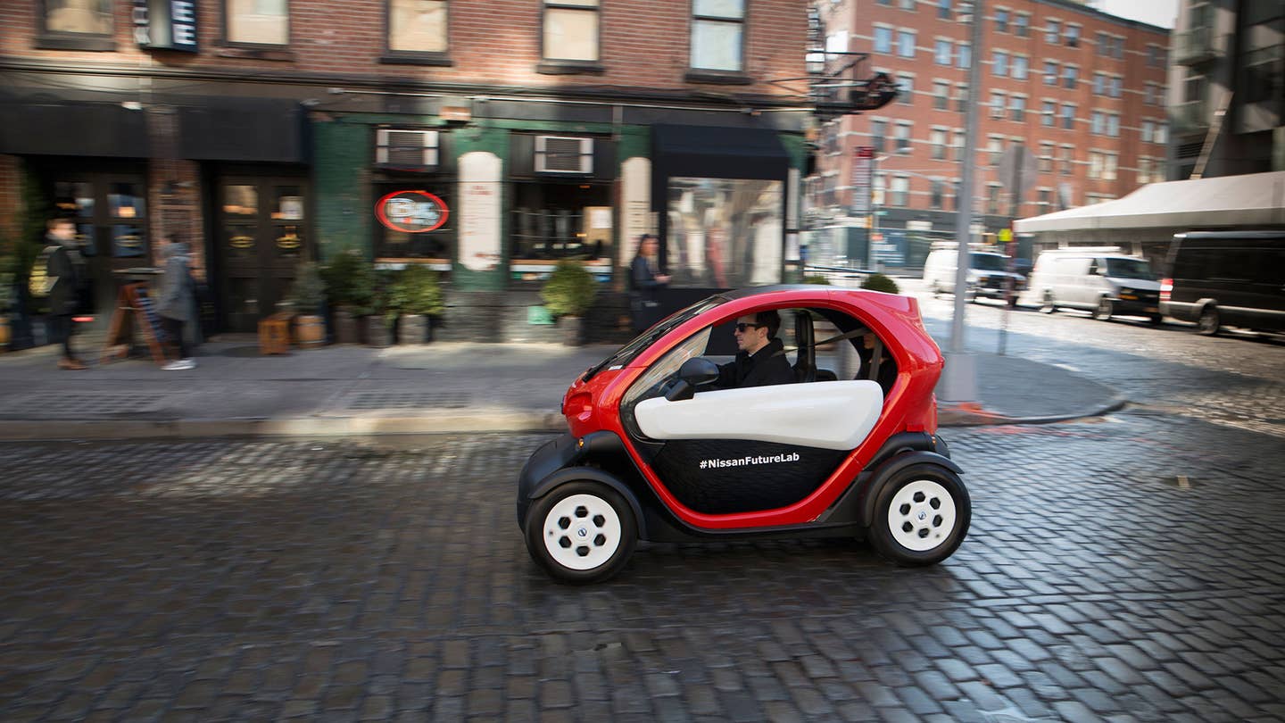 Hitting Manhattan in Nissan&#8217;s Mobility Concept