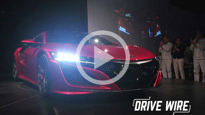 Drive Wire: Acura Finally Rolls Out The 2017 NSX
