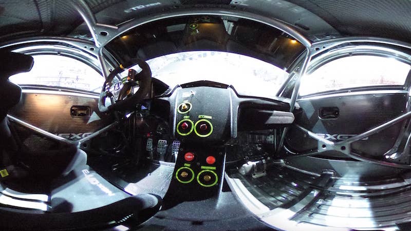 A Virtual Tour Inside Acura’s NSX GT3 Racecar at the New York Auto Show