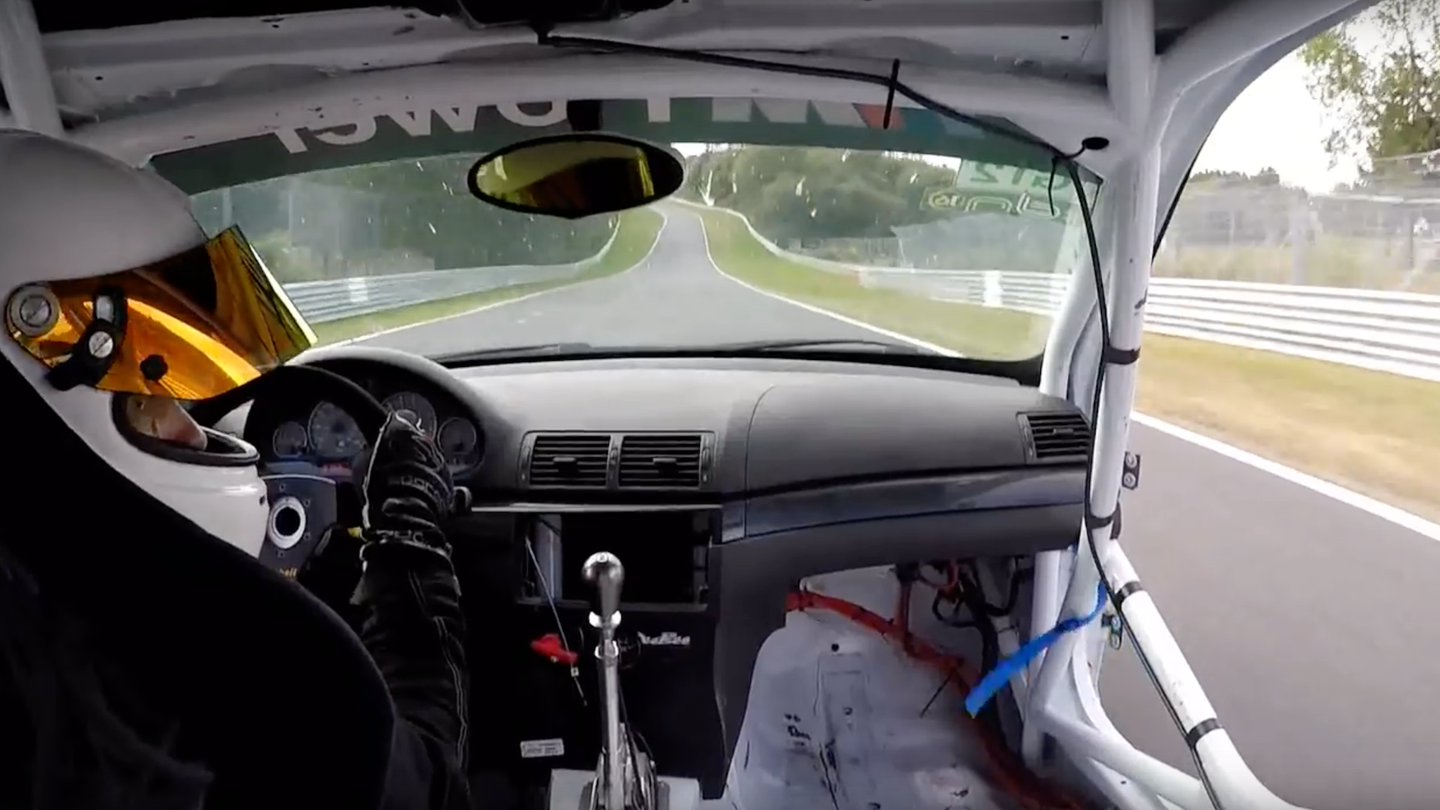 Watch This Race Car’s Door Fly Off at 174 MPH at the Nurburgring