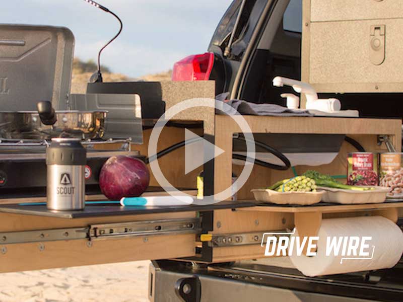 Drive Wire: The Kitchen That Rolls Out Of Your Truck