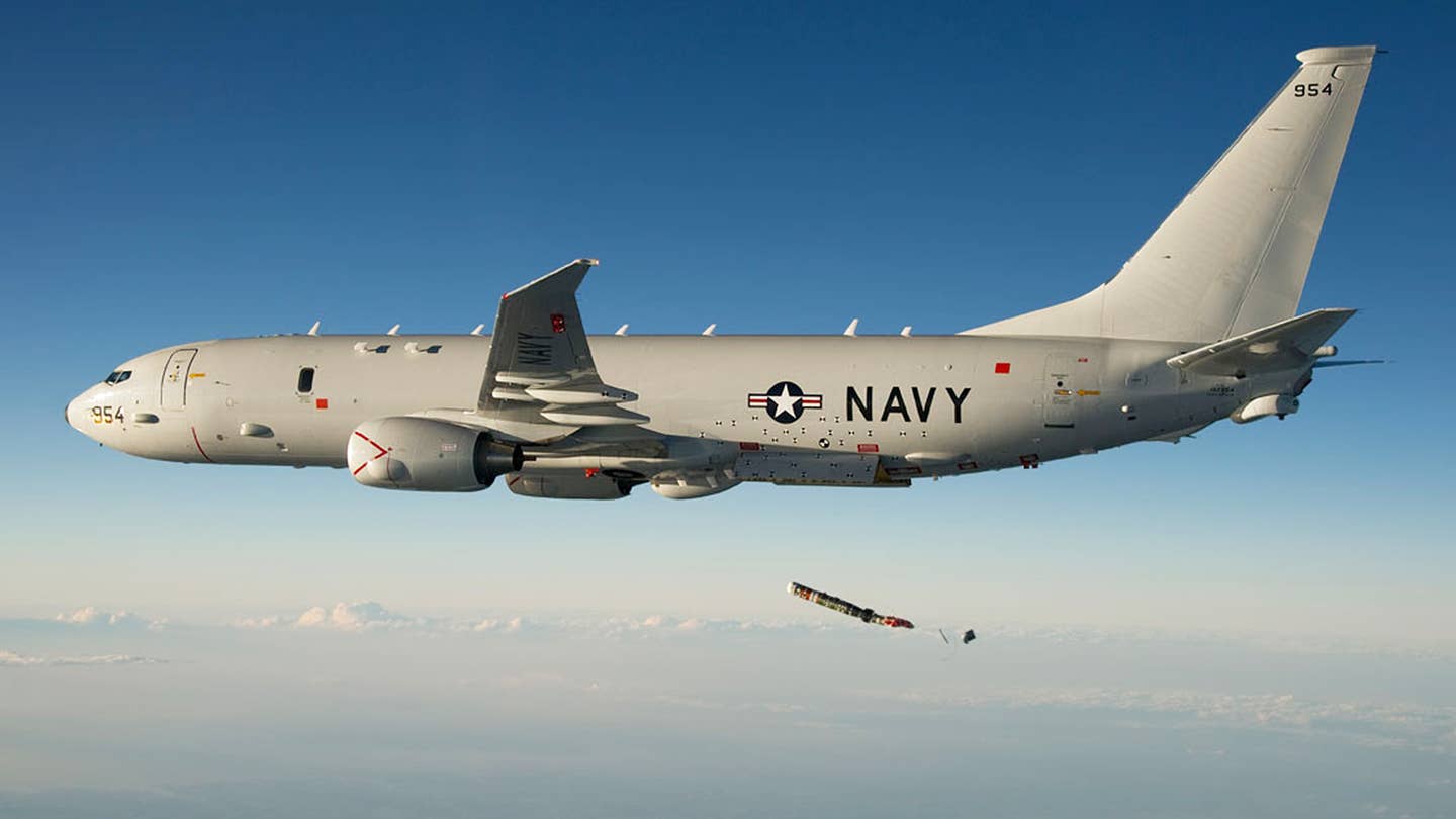 The P-8 Poseidon Will Get Winged Torpedoes To Kill Subs At Long-Range