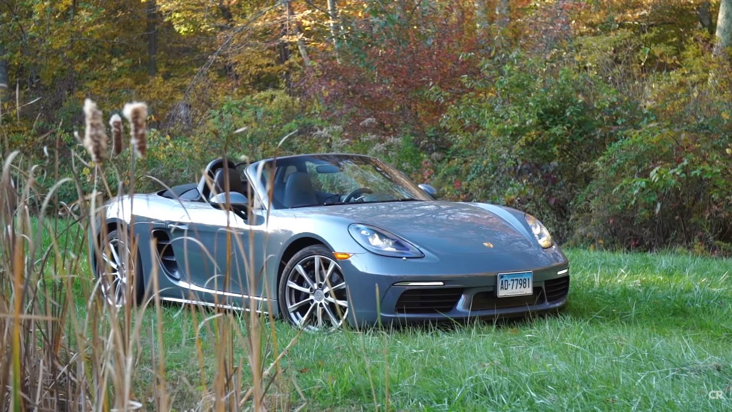 Consumer Reports Give Their Take On 718 Boxster
