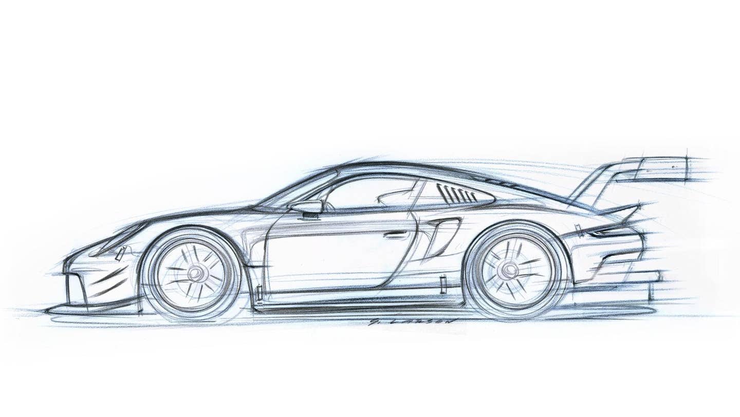 This Is Our Best Look Yet at the Mid-Engined Porsche 911 RSR